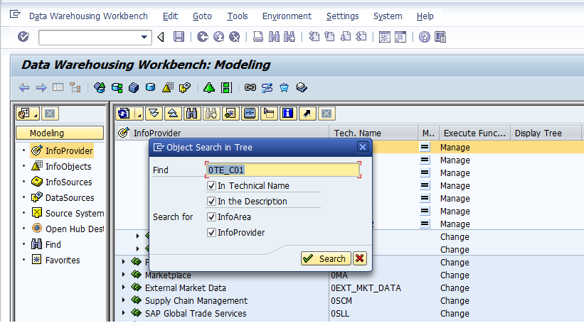 Data Warehousing Workbench: Modeling
