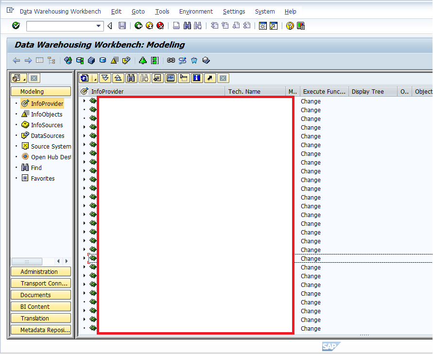 Data Warehousing Workbench: Modeling