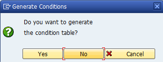 Generate Table