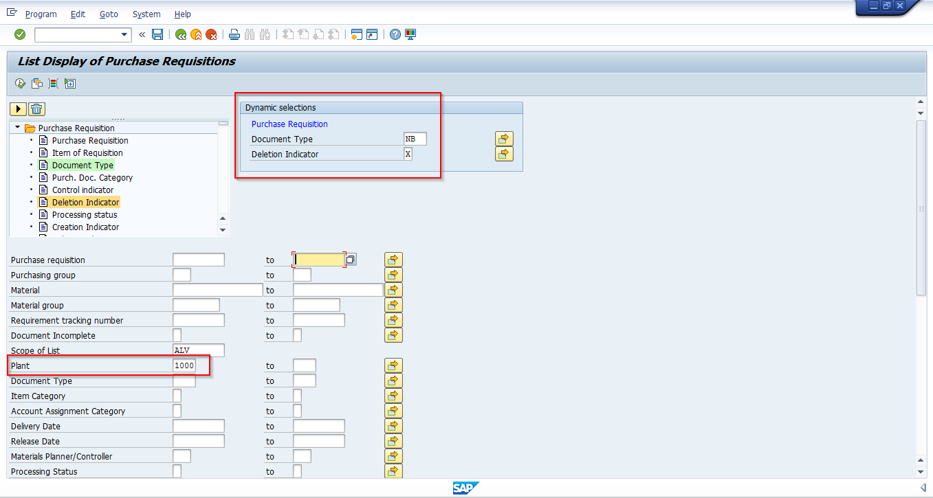 SAP TECH: ME5A List Of Purchase Requision, 52% OFF