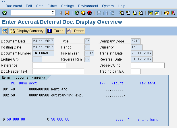 accrual deferral