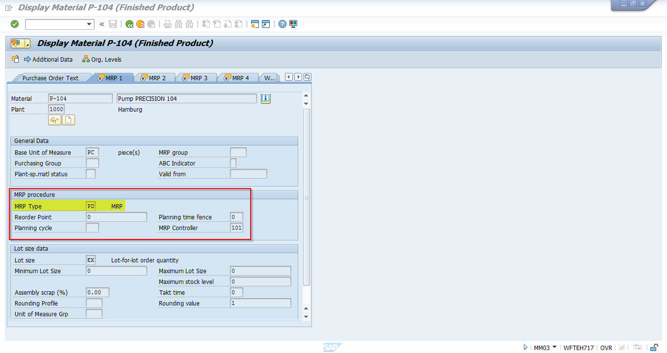 What Is Mrp Type In Sap Mm - Printable Templates Free