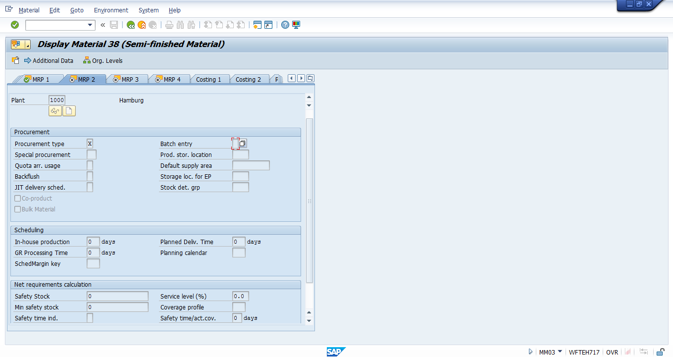 Sap Mrp Process Overview Free Sap Mm Training