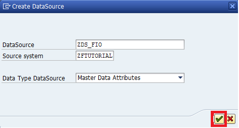 Creating the DataSource