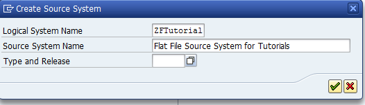 Creating Flat File Source System