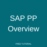 SAP PP Overview