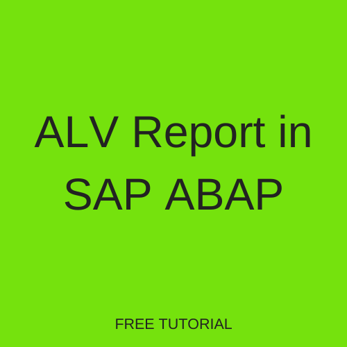 sap-abap-how-to-write-an-alv-report-program-programmer-sought