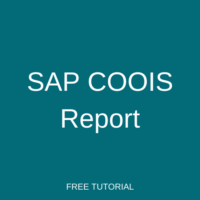 SAP COOIS Report