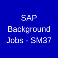 SM37 - SAP Background Jobs